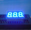 จอแสดงผล LED แบบตัวเลขขนาด 0.36 นิ้ว, จอแสดงผล LED 7 ส่วนสีฟ้า 80mcd - 100mcd